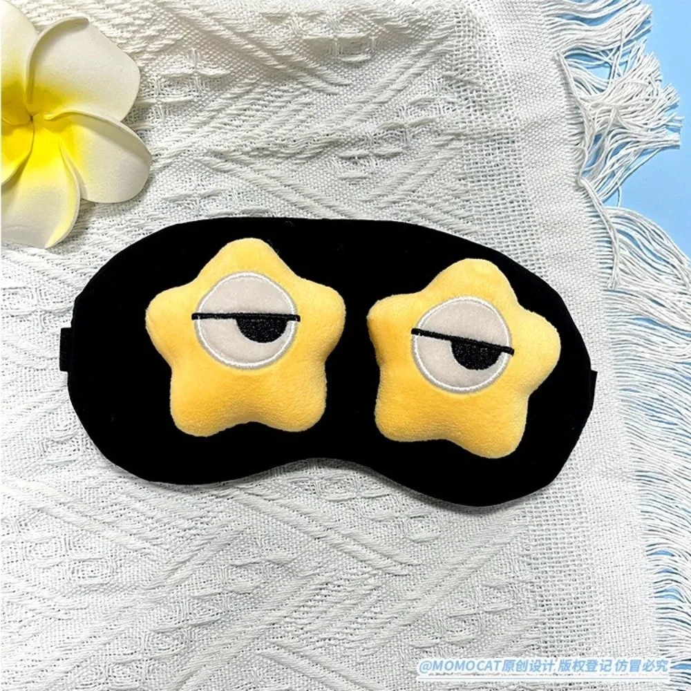 Lovely Cartoon Sleep Eye Mask Skin-friendly Soft Sleep Mask Breathable Shading 3D Eye Mask Travel Nap
