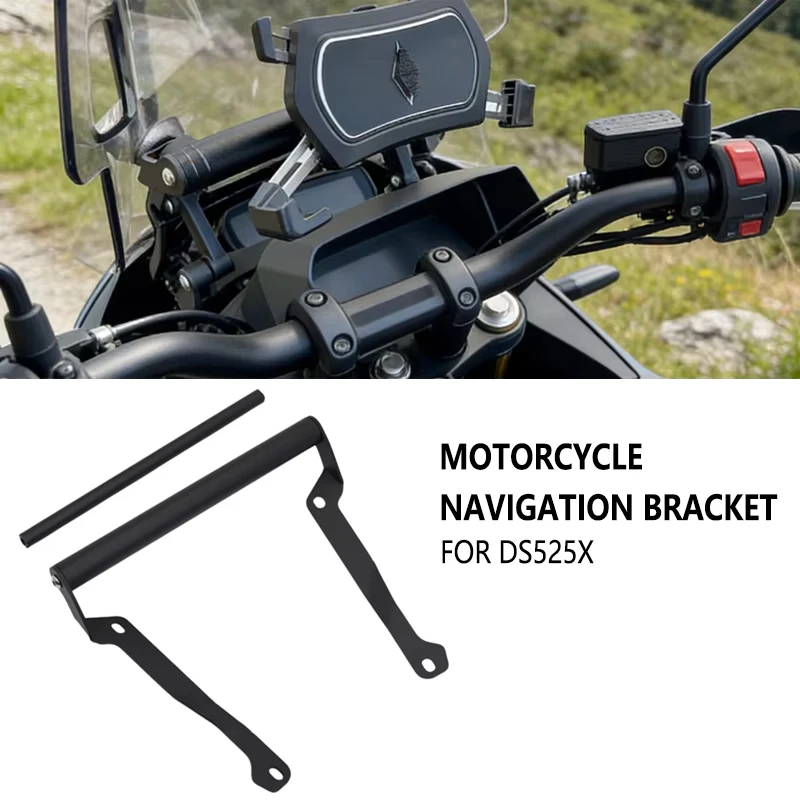 

Крепление для телефона/навигатора на мотоцикл VOGE Valico 525DSX DS525X DSX 525 DS X, кронштейн на передний багажник, держатель GPS на ветровое стекло