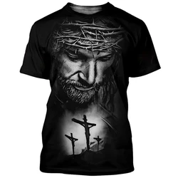 Summer New 3D Printed T-shirt Men's Fashion Casual Short Sleeve Cool T-shirt Harajuku Street Clothing Plus Size Round Neck