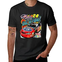 Camiseta Vintage de Jeff Gordon Nascar para hombre, camisas gráficas, camisetas gráficas