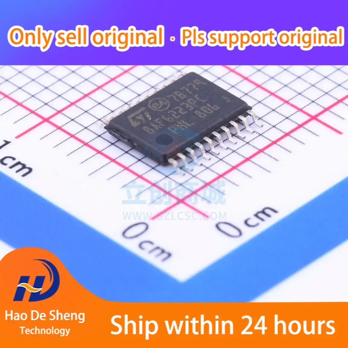 

10 шт./лот STM8AF6223PCX STM8AF6223 TSSOP-20 новый оригинальный на складе