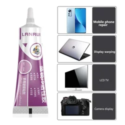 Lanrui i9 Strong Transparent Black Screen Adhesive 55ml For Mobile Phone Screen Frame Clear Contact Case Crystal Rapid Curing