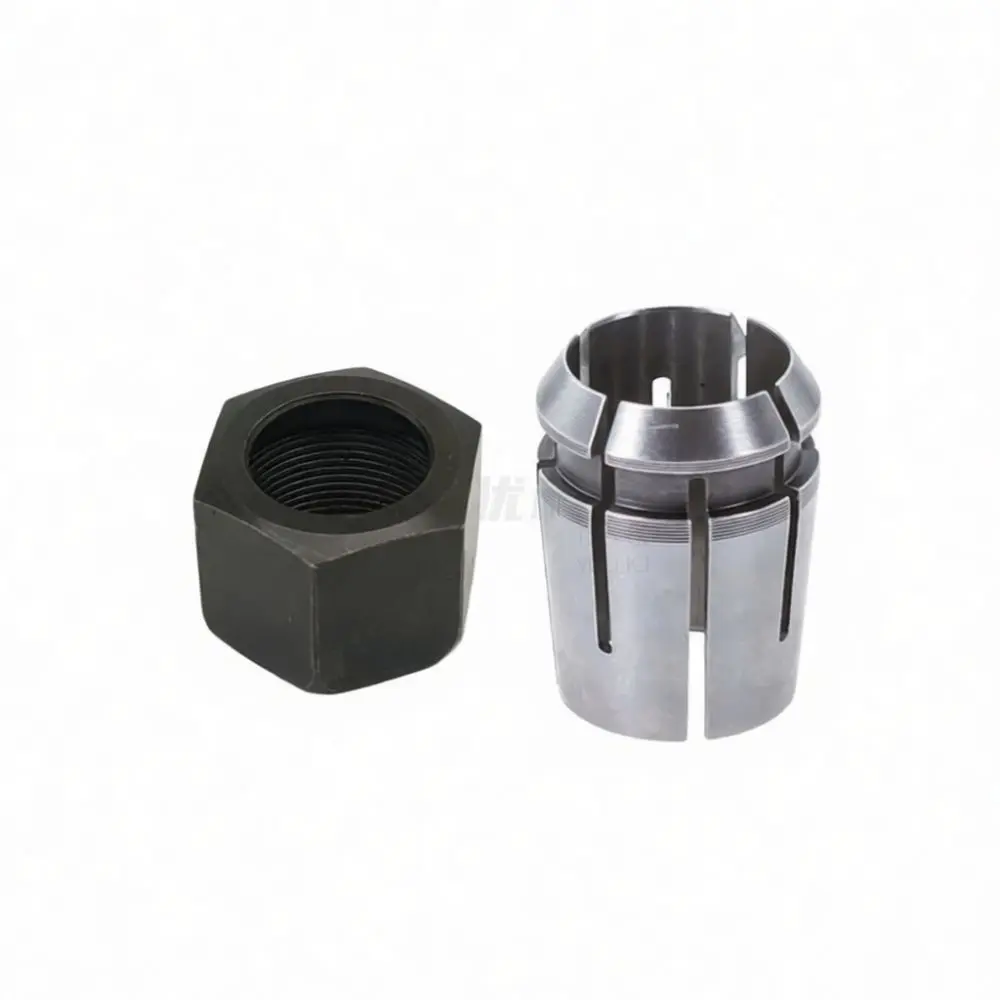 For Makita Router Collet Chuck Nut 12.7mm Set 3612 3612BR RP1800 Woodworking Milling Machine Electric Tool Spare Parts