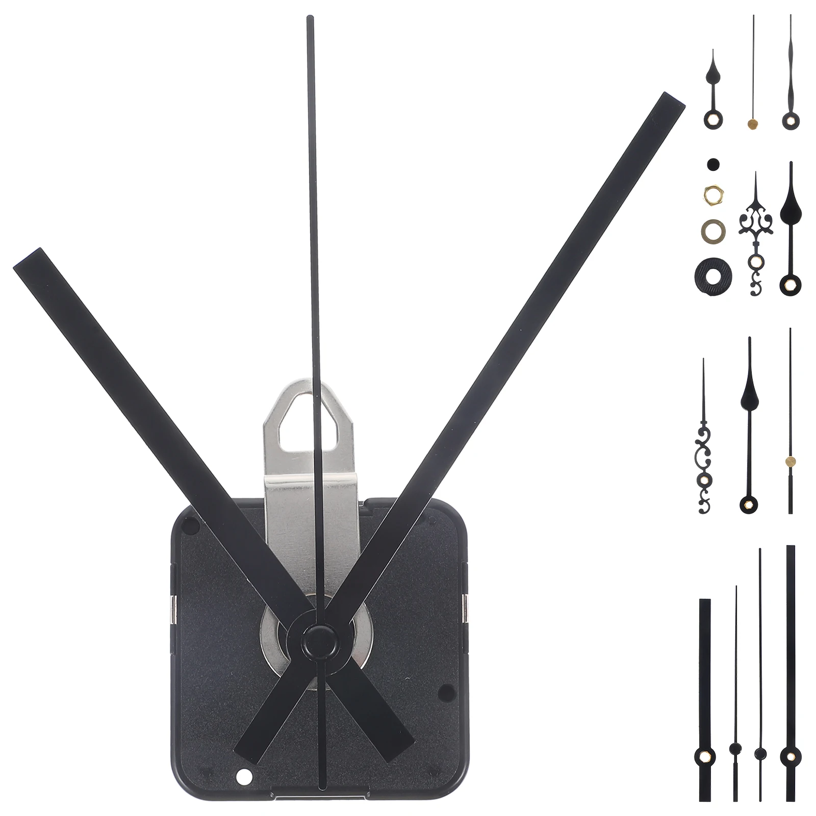 

Wall Clock Movement Mechanism DIY Silent Parts Replacement Kit Making Frameless