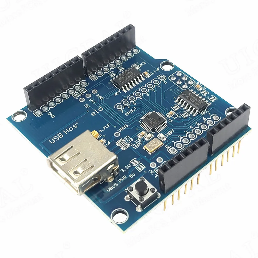 USB Host Shield 2.0 Expansion Module for Google ADK MAX3421 USB Debugging Development Board for Arduino DIY Electronic Module