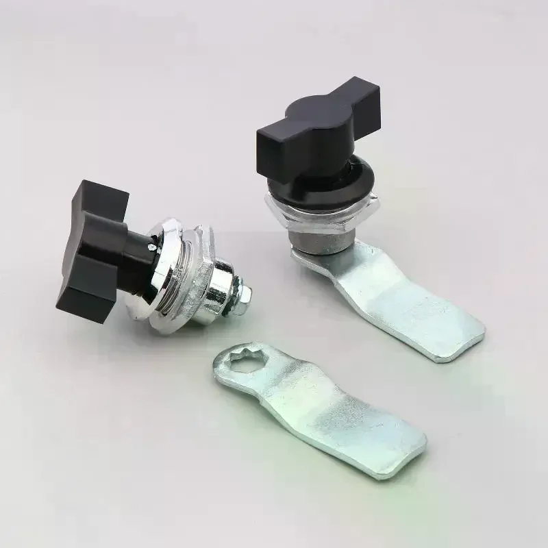 Keyless Cabinet Cam Lock Cylindrical Tongue Lock Garage Distribution Cabinet Door Industrial Lock Handle Lock Tools