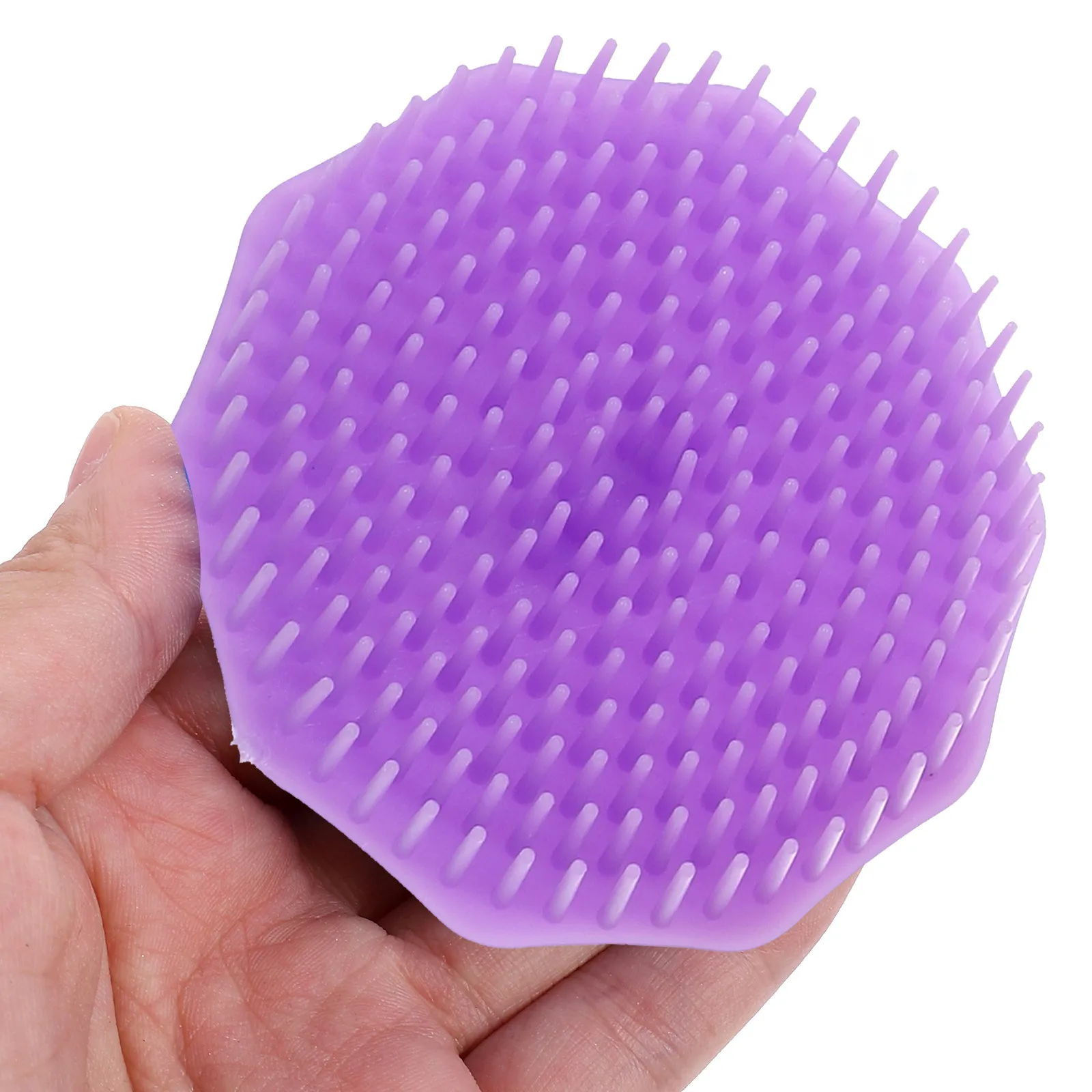 5pcs Cleaning Brush Portable Scalp Massage Comb Eco-Friendly Plastic Hair Detangler For Beard Grooming Elegant