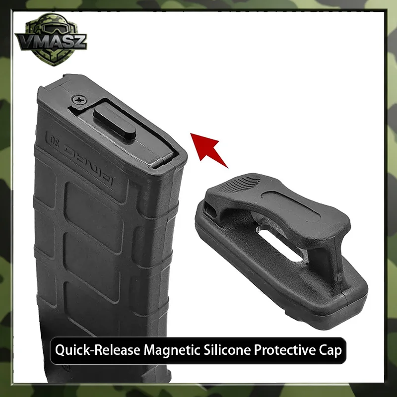 

Tactical M4 Magazine Quick Release PMAG Magnet Cover-Silicone Quick Release Magazine Protective Cover