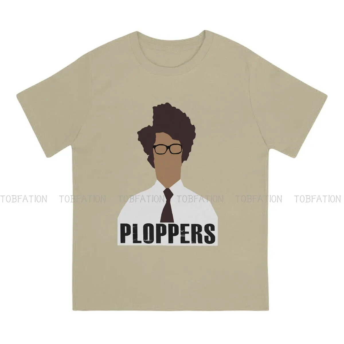 The It Crowd PLOPPERS Tshirt Graphic Men Tops Vintage Grunge Summer Clothing Cotton Harajuku T Shirt