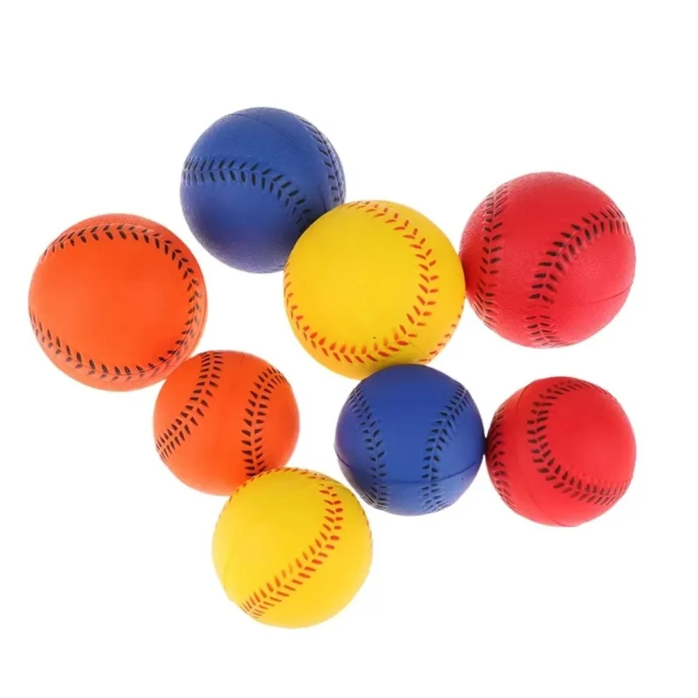 Durable PU Soft Baseball Elastic Squeeze Toy Training Balls Softball Batting Practice