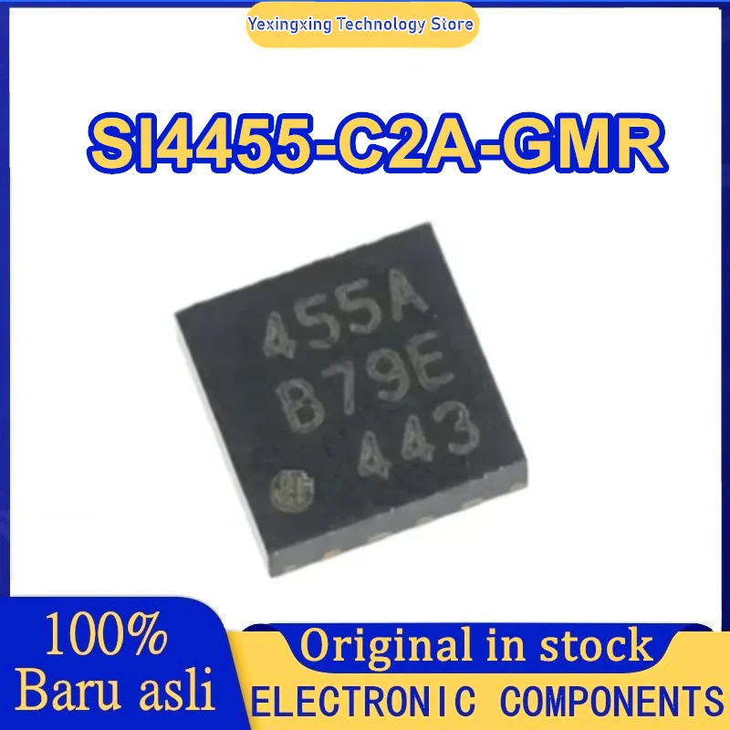 

Микросхема SI4455-C2A-GMR SI4455-C2A SI4455 SI445 455A, радиочастотный модуль передачи и приема данных, VFQFN-20, 100% новый оригинал, в наличии