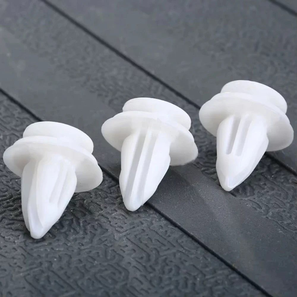 50pcs Universal Auto Retainer Clips Car Door Trim Panel Plastic Rivets Front Bumper Fender Fastener Push Pin Clips For G M