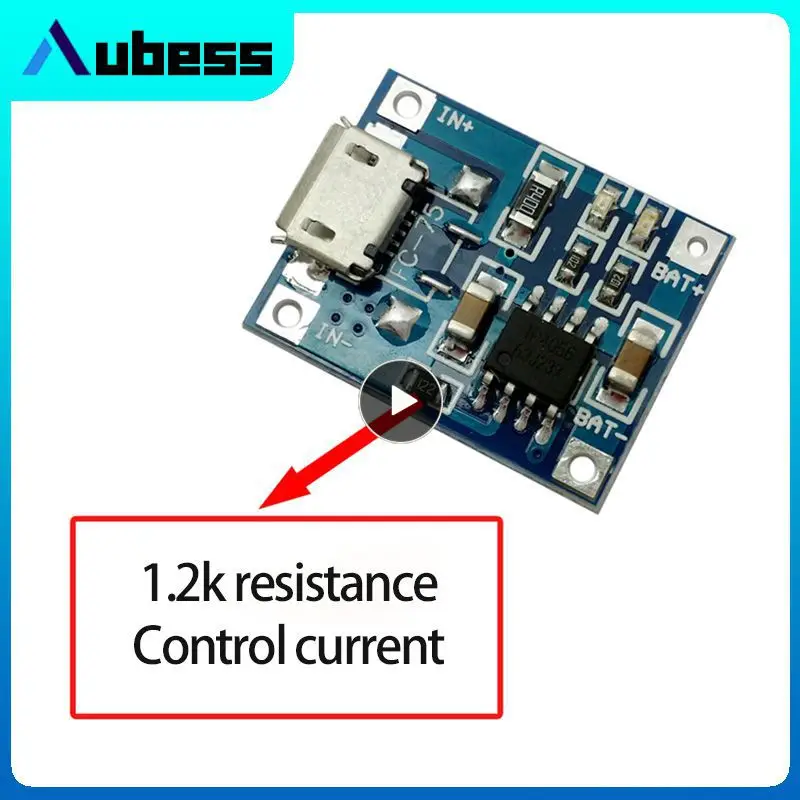 1a Li-ion Lithium Battery Charger Module Micro Tp4056 Lithium Battery With Protection Dual Functions Liion Typec Type-c 18650