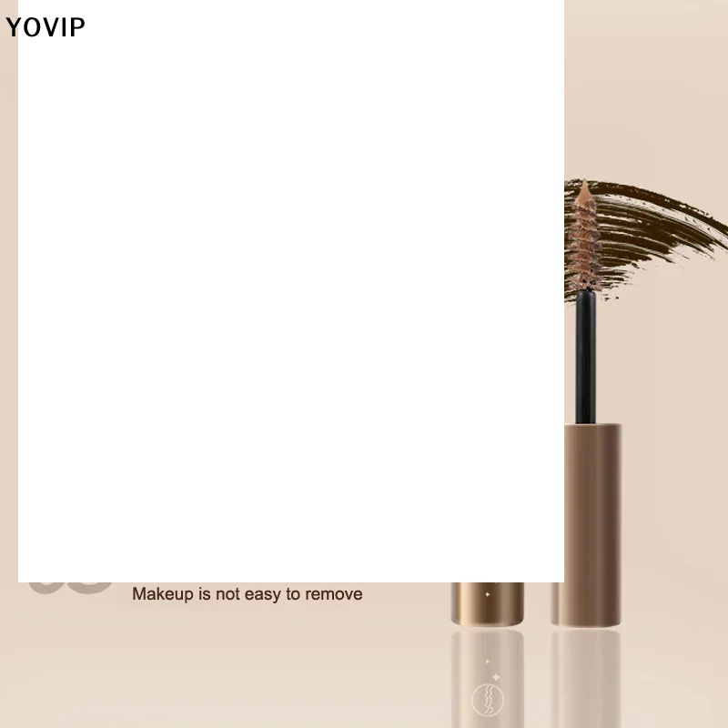 3 colori Mascara per sopracciglia fisso a lunga durata Crema Tintura impermeabile Colore Gel per sopracciglia ad asciugatura rapida con pennello Trucco di bellezza per occhi