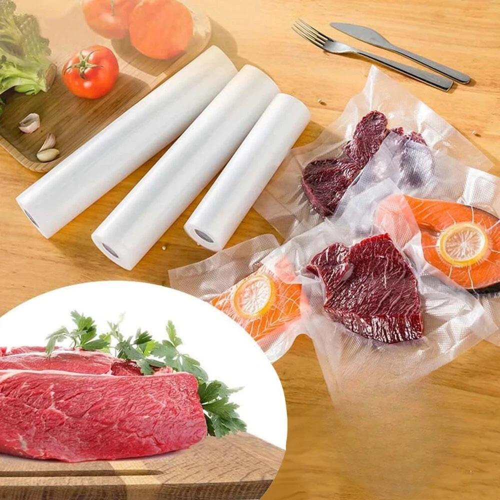 2 Rolls Bulk Value Pack Heavy-Duty BPA-Free Vacuum Sealer Bags with Airtight Seal - Large 510cm Total Length image 4