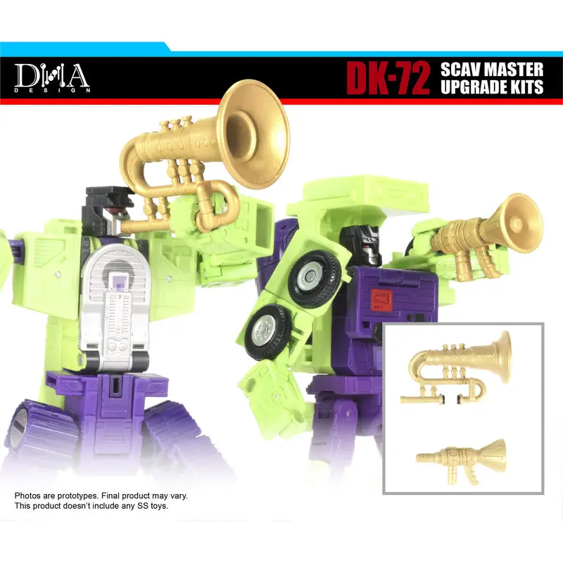 [Op voorraad] DNA DK72 Dk-72 upgradekits voor SS86 Movie Transformation Scan Master Action Figure-accessoire met exclusieve bonus