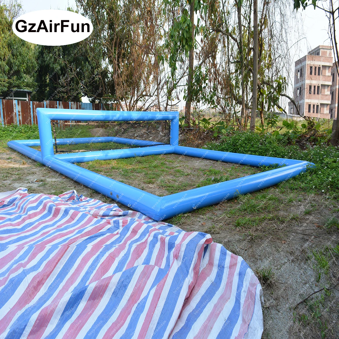 

Оптовая продажа плавающих водных видов спорта, пляжный волейбол, надувной водный волейбольный корт для продажи