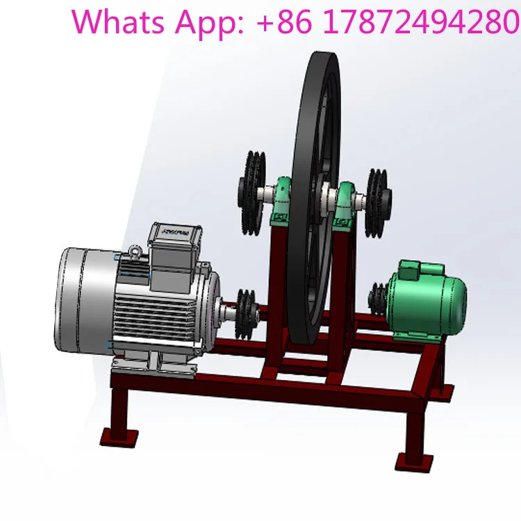Custom Cast Iron Flywheel Pulley Eccentric Flywheel Energy Saving Alternator Parts For 10kw-50kw