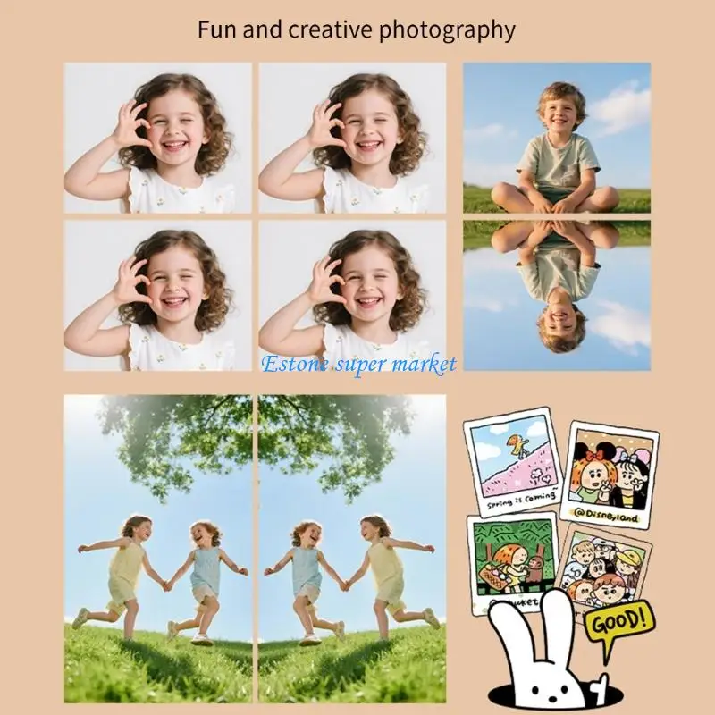 เครื่องส่งรับวิทยุวิดีโอไร้สาย 090B สำหรับเด็กพร้อมกล้องอินเทอร์แอคทีฟสำหรับการถ่ายรูปวิดีโอและการสื่อสารที่ชัดเจน