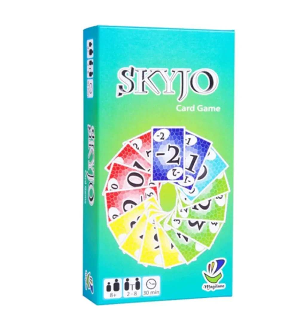 Skyjo Board Games Card Party of Tables for The Whole Family Deck Box Wit Social Collective Games Children\'s Tapis Poker Social