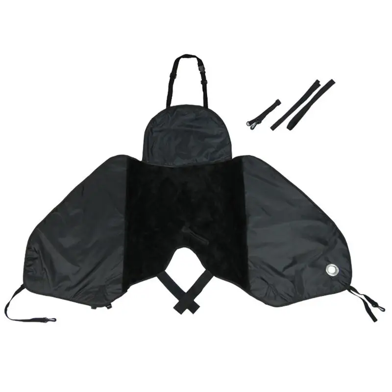 Couvre-jambes de moto imperméable et coupe-vent, couverture de genou, plus chaud, couette, gants de guidon, universel, moto, scooter, accessoires