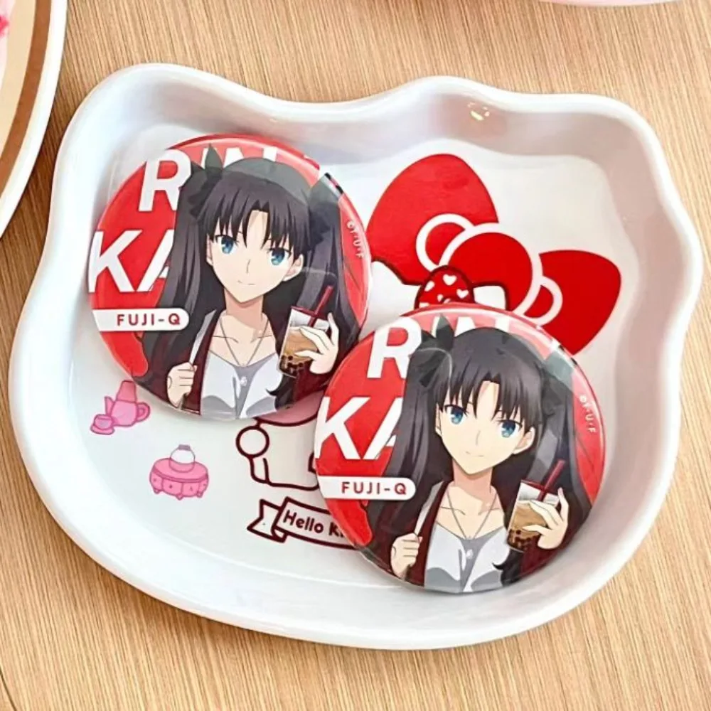 New Tohsaka Rin Badge Fate/stay Night Game Peripheral Cute Cartoon Clothing Brooch Originality Collection Schoolbag Pendant