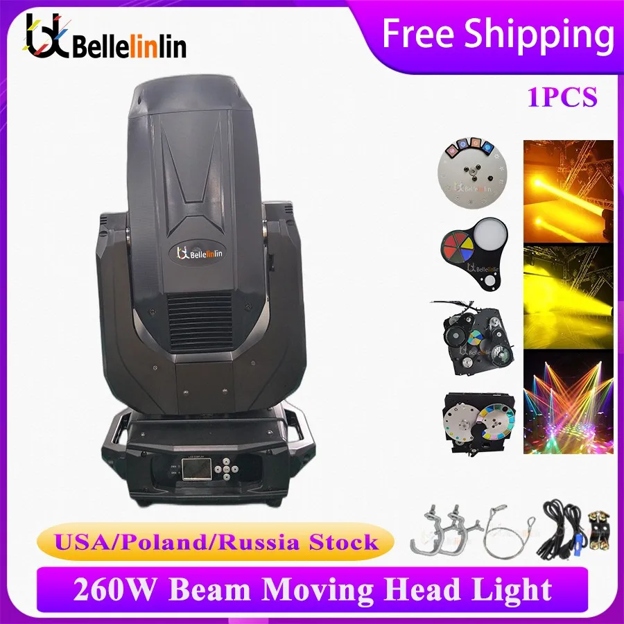 No Tax 1-12Pcs 260W Beam 10r Sharpy Lyre Beam 260w 10r Light Moving Head Stage Lyre Moving Head Lights DMX DJ Disco Equipment