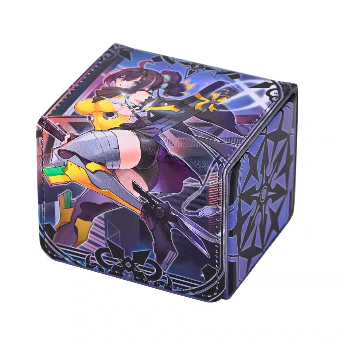 Yugioh  Traptrix Sera Deck Box Game Yu-Gi-Oh! TCG OCG PTCG Trading Cards Pu Leather Storage Box Case 100+