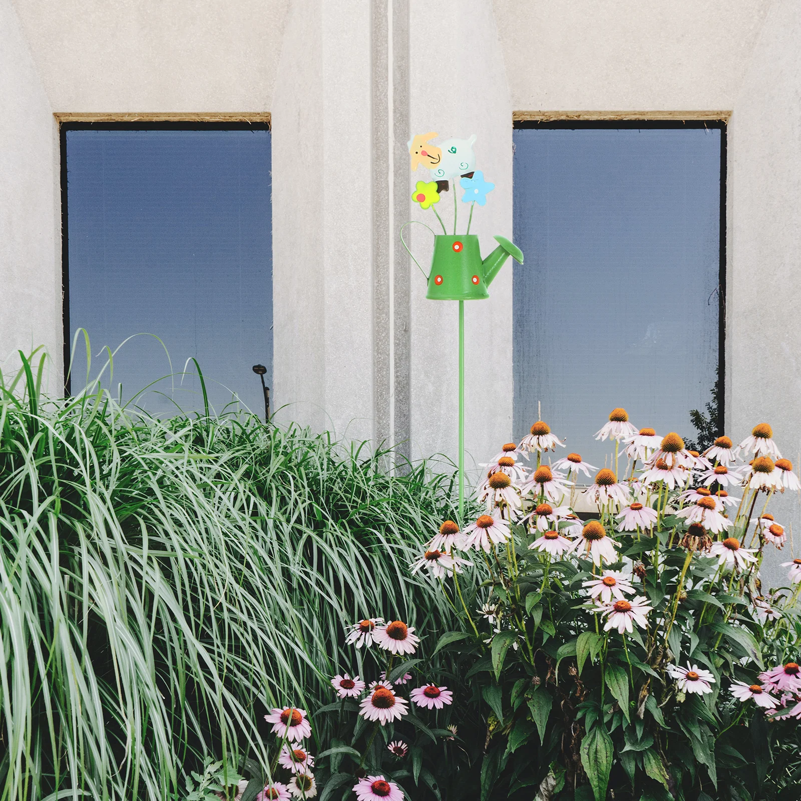 

Garden Stake Decorative Iron Plant Pick For Yard Lawn Spring Outdoor Decor Flower Pot Insert Landscaping Decoration