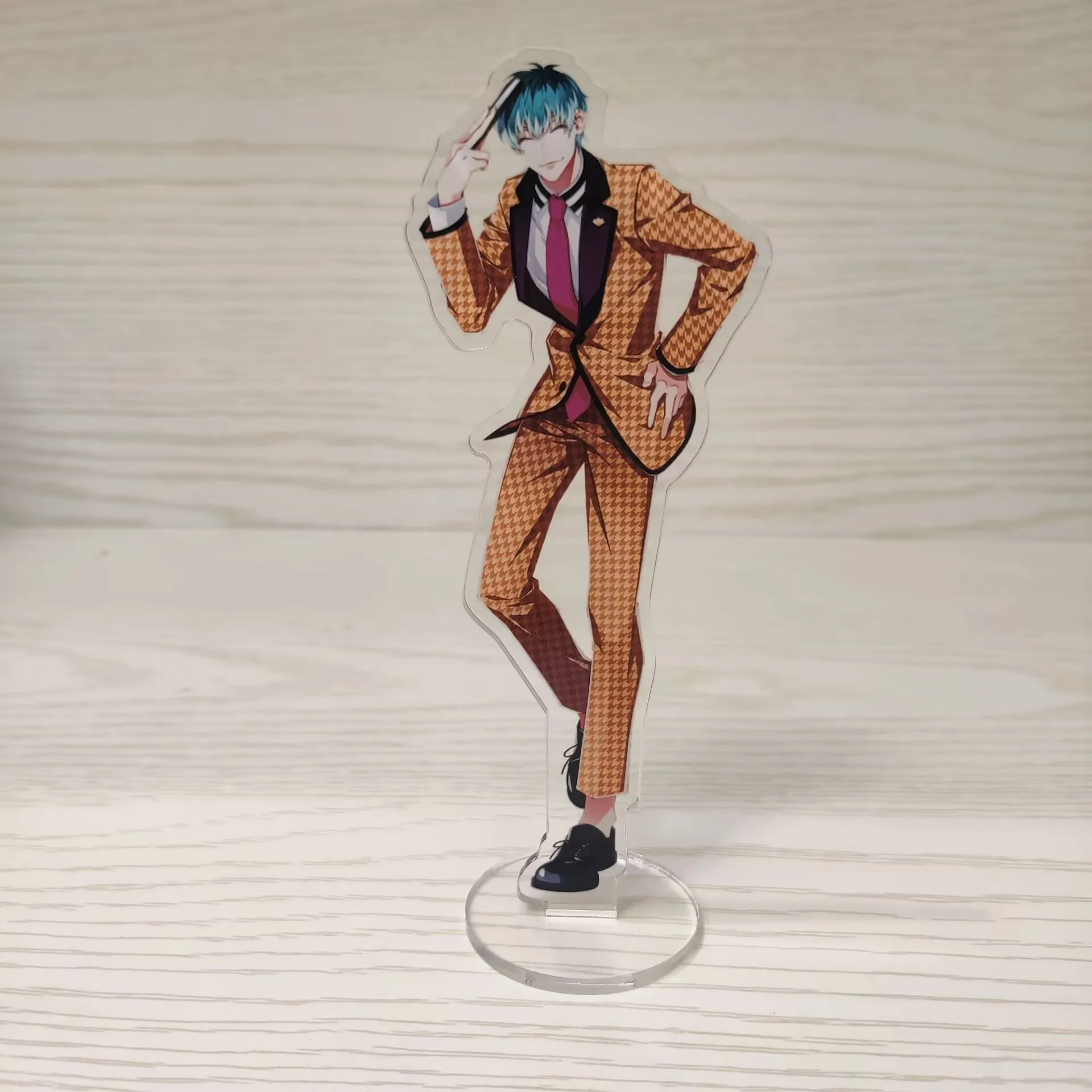 Anime Hypnosis Mic Figures Aohitsugi Samatoki Nurude Sasara Acrylic Stands Arisugawa Daisu Model Plate Desk Decor Fans Gift 15CM