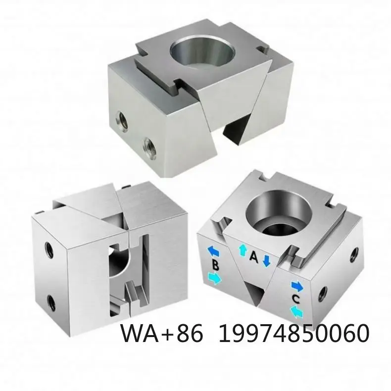 

Tebak Smooth Jaws MINI OK Wedge Clamps M6 8 10 12 Precision Modular Single Vise for CNC Industrial Machining