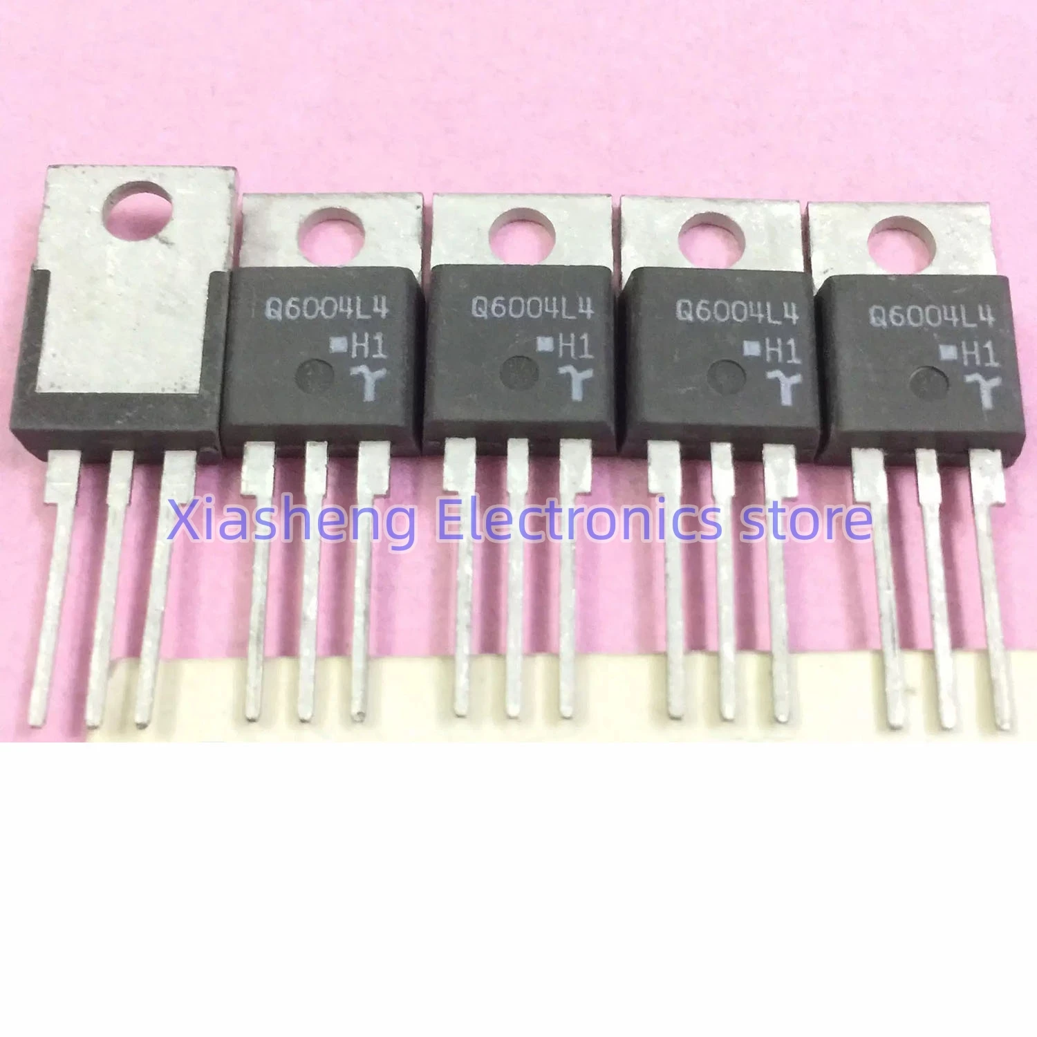 

New Original 10Pcs Q6004L4 TO-220 Bidirectional Thyristor In Stock Good Quality