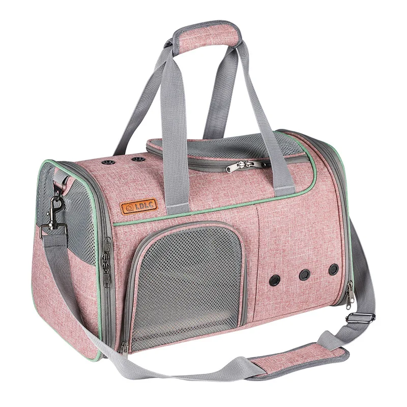 Pet Outing Portable Cat Dogs Handbag Summer Breathable Carrier Travel Puppy Kitten Single Shoulder Bag Pet Carrying Bag Supplie