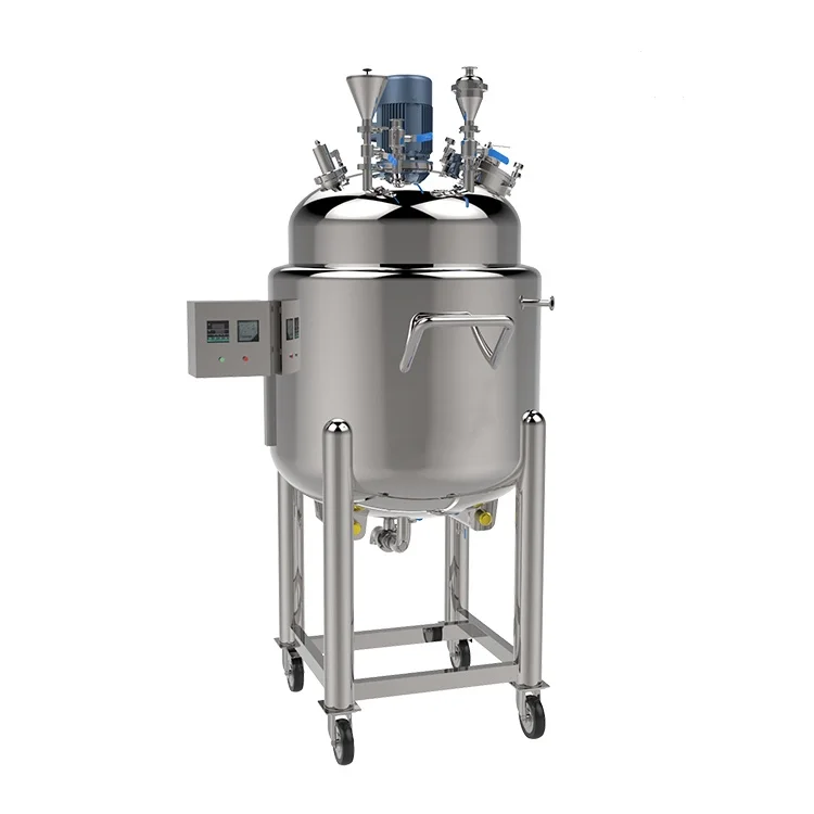 Cosmetic Emulsifier Mixer High Shear Dispersing Homogenizer Mixer Price High Shear