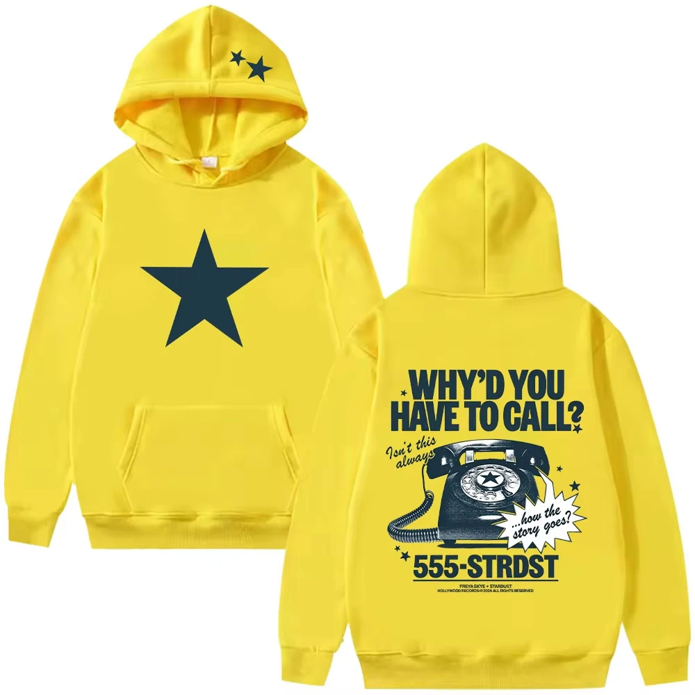Freya Skye Hoodie Vintage Cartoon Print Hoodies Damen Herren Lässige Langarm-Kapuzenpullover High Street Y2K Streetwear – Detail 13