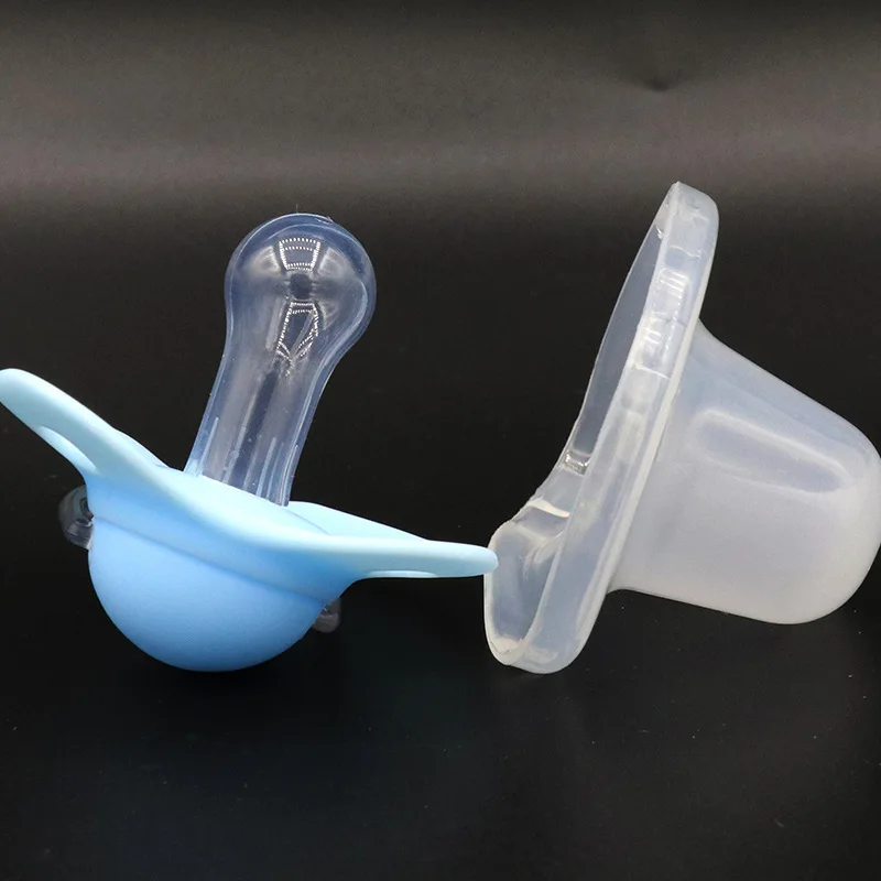 2 Stück/Packung Baby-Schnuller mit Bezug für den täglichen und nächtlichen Gebrauch – Detail 5