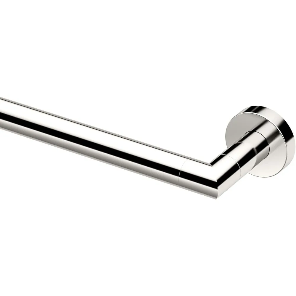 

18-дюймовый полированный никелевый вешалка для полотенец, настенный держатель для ванной комнаты, современный гламурный дизайн для стильного домашнего декора