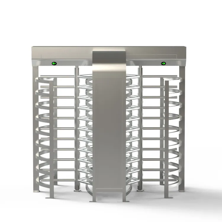 High Security Gate Weather-resistant Unmanned Card Access Control Bi-directional Anti-crawl Full Height Turnstile