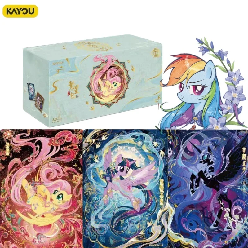 KAYOU My Little Pony Friendship Eternal Star‑Glow Pack Vol.3 Collectible Trading Card Animation Character Hobby Collectible Gift