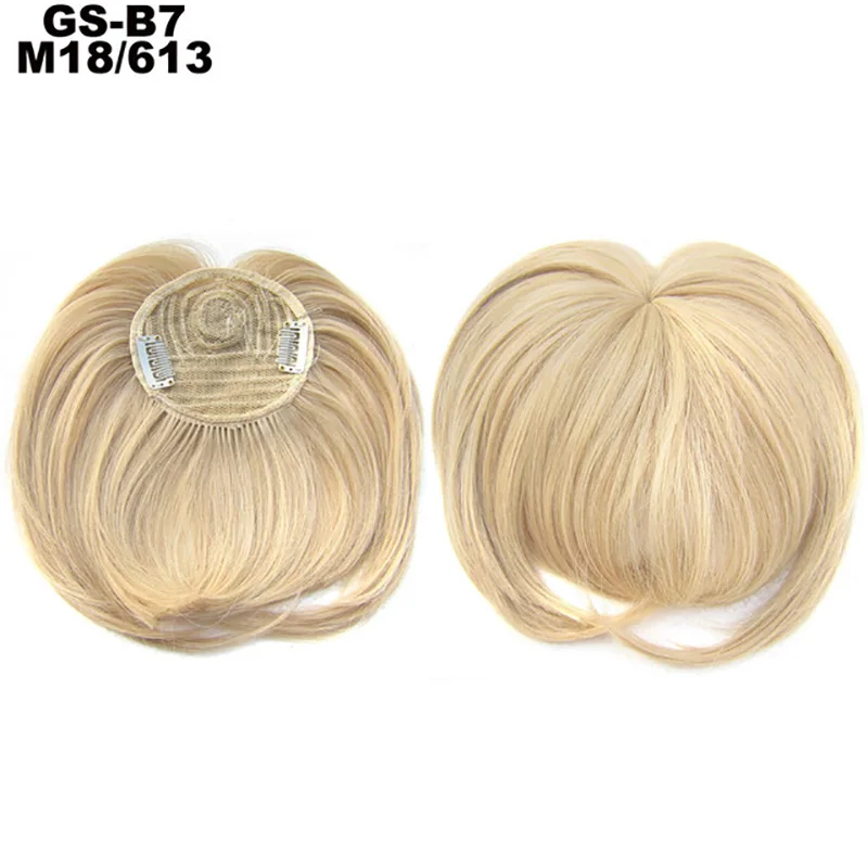 Zolin Synthetic Clip-In Hair Bangs Extension