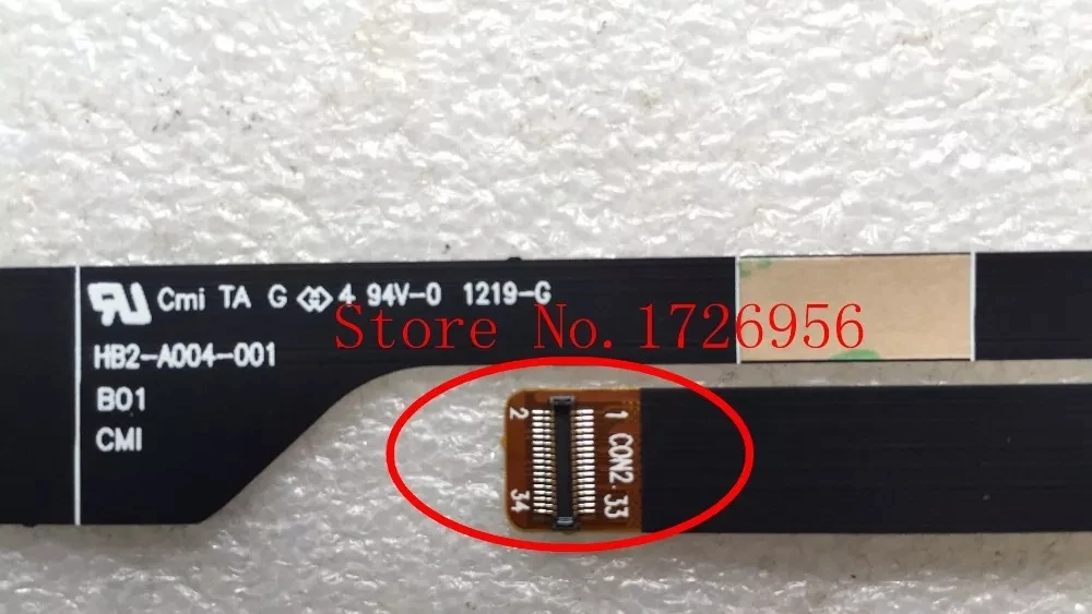 LCD cable for acer S3 S3-391 screen cable hb2-a004-001 for B133XTF01.0 Laptop display screen cable Without 2 small point