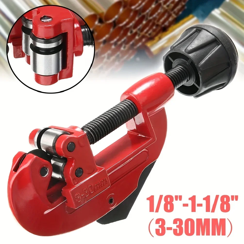 

1PC Pipe Cutter, 1/8" To 1-1/8" inch Tubing Cutter, Heavy Duty Tube Cutter Tool for Cutting Copper,Aluminum Stainless Steel