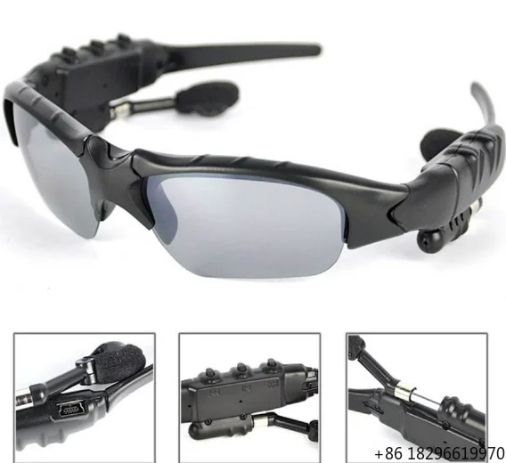 Sports Bone Conduction Smart Glasses Music Playback Hands Free Call Outdoor Fitness Multifunctional Eyewear