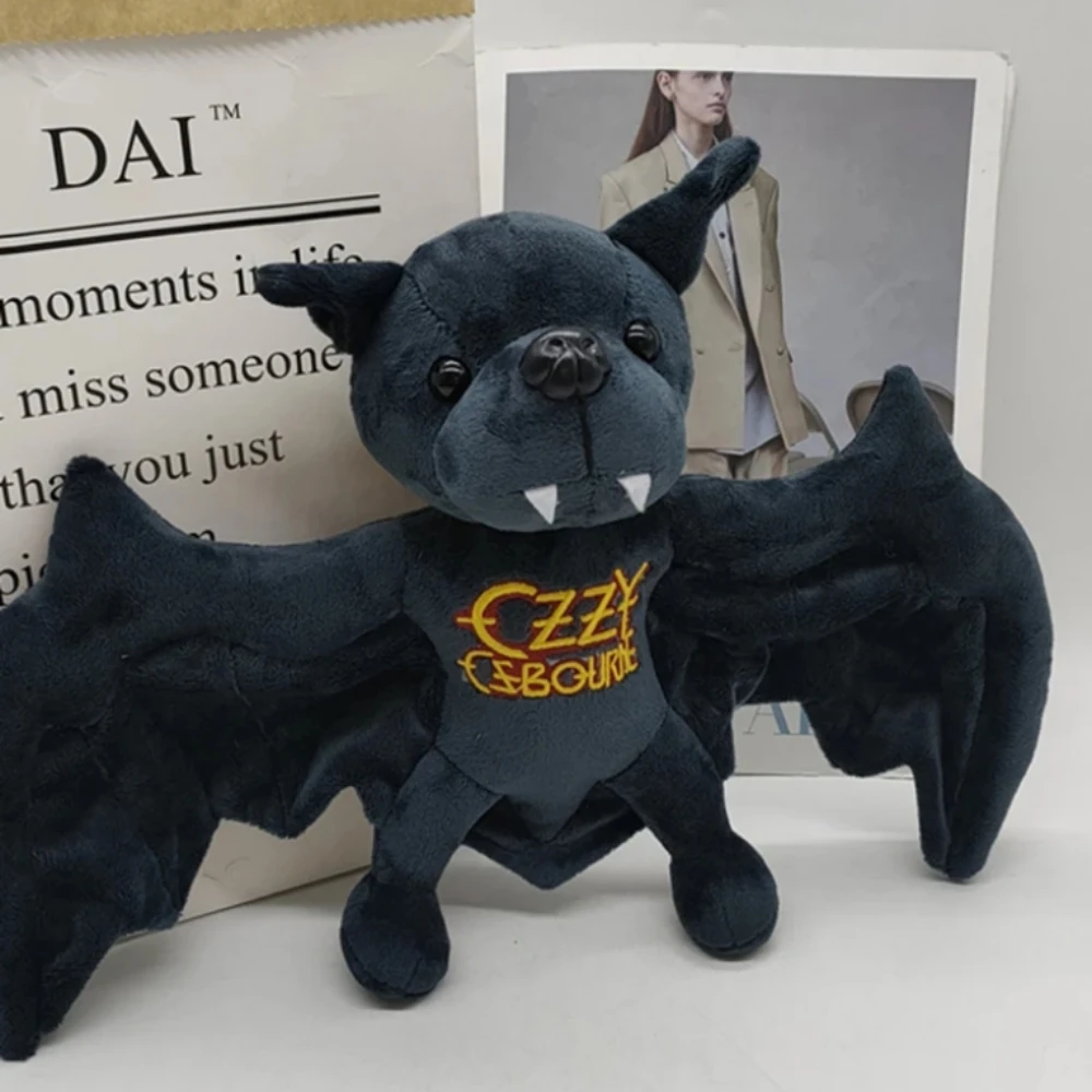 

Hot 25cm Ozzy Osbourne Bat Plush Toys Cute Soft Stuffed Home Room Decor Dolls For Kid Birthday Christmas Gift