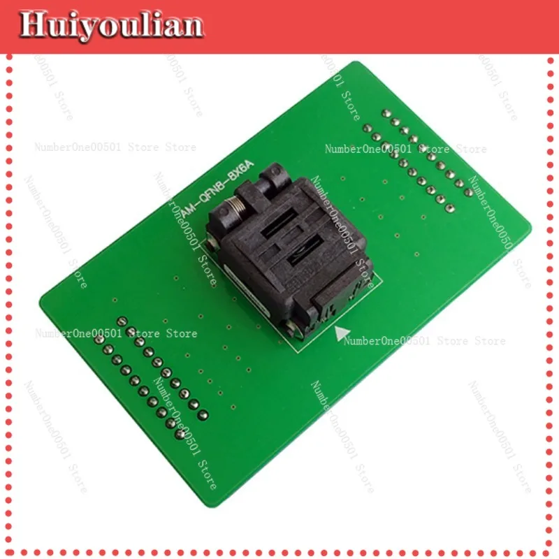 SP325 328 Programmer Adapter AM QFN8 8X6A Programming Socket Import Compatible
