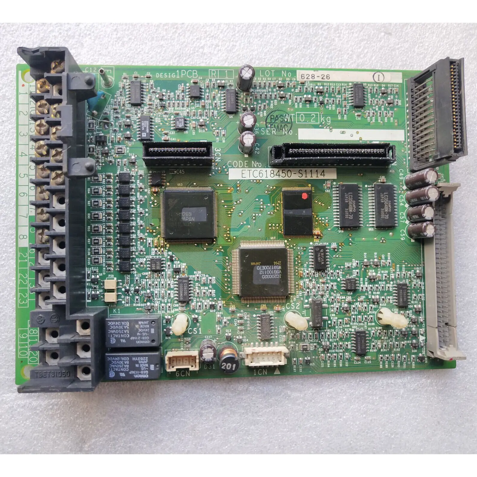 ONE USED Yaskawa ETC618450-S1114 G5 Control Board spot stock #YP1