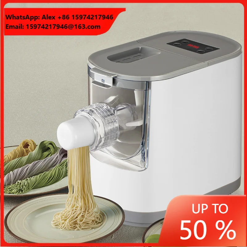 OEM ODM Automatic Smart Noodle Making Machine Electric Portable Noodle Maker Household Pasta Extruder Machine For Sale