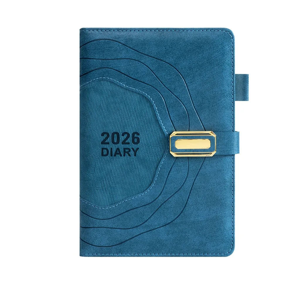 

365 Days Per Day 2026 English Schedule Notepad Thickened Efficiency To-do List Notebook One Page Plan Book Portable