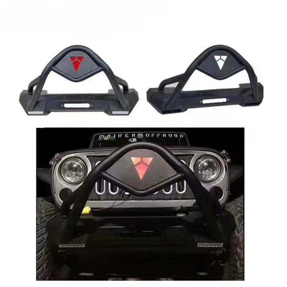 

New design Front bumper Bull bar with LED light fit for Jeep Wrangler JK JL truck accessories