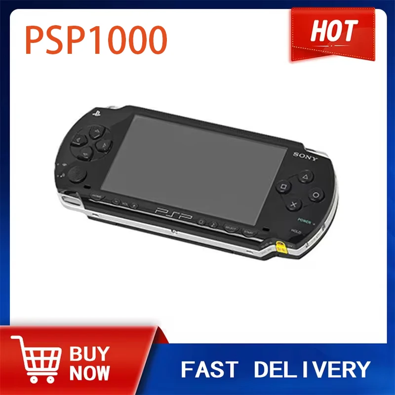 Original refurbished PSP1000 retro handheld game console with 16GB 32GB 64GB 128GB memory card handheld game console